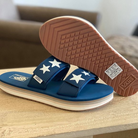 Vans Cayucas Star Platform Sandals Slides - Picture 7 of 11